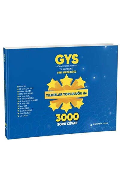 Rakipsiz UZEM GYS Adalet Bakanlığı Şube Müdürlüğü Yıldızlar Topluluğu ile 300...