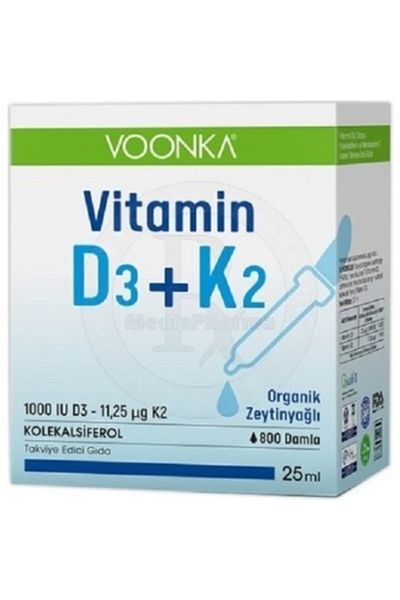 Voonka Vitamin D3 + K2 25 ml