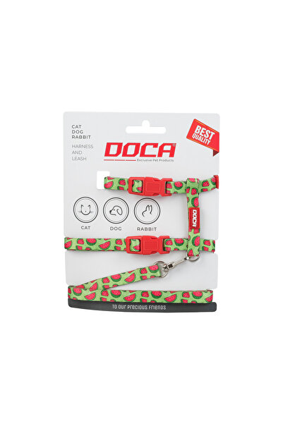 DOCA Premium Watermelon Kedi Köpek ve Tavşan Göğüs Tasması