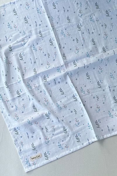 Baby Cais Collection Ecru Colored 100% Organic Muslin Baby Blanket and Blanket Set