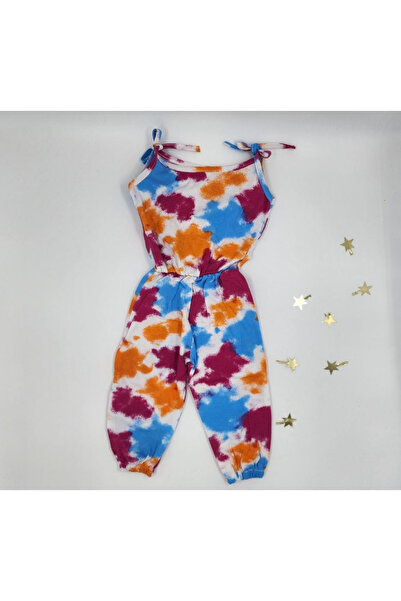 By Cwhr Colorful Rope Strap 100% Cotton Girl's Summer Jumpsuit
