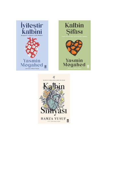 Timaş Yayınları kalbin-simyası-iyileştir-kalbini-kalbin-şifası(set)3kitap-kit...