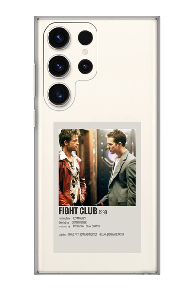 Magic Ring حافظة هاتف شفافة بنمط ملصق بسيط متوافقة مع هاتف Samsung Galaxy S24...