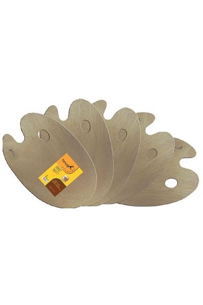 Fanart MDF Οβάλ Παλέτα 30x40 εκ. Sfa-op3040 MDF