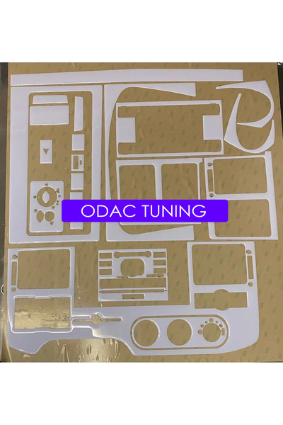 ODAC TUNING Ford Transit 2006 - 2013 Torpido, Konsol, Trim, Göğüs Maun Kaplam...