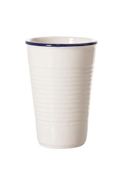 Mudo Home Beige-Blue Modern Mug - 240 ml