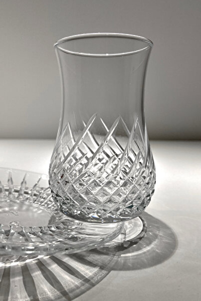 RIBELLA DESIGN Eva 6 Kişilik 12 Parça Çay Seti 170cc Safir Model