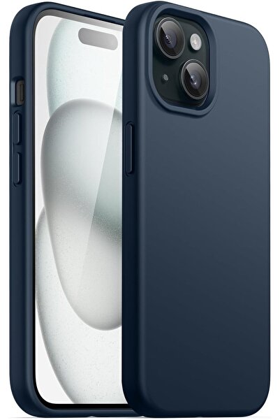 Rivor Apple iPhone 15 Plus Kılıf Kamera Çıkıntılı İçi Kadife Lansman Yumuşak ...