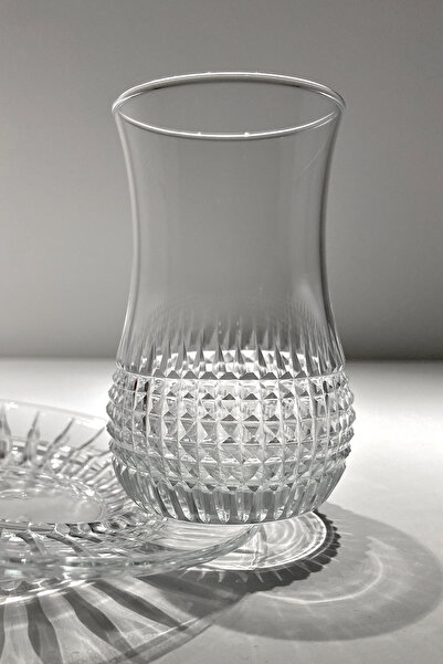 RIBELLA DESIGN Eva 6 Kişilik 12 Parça Çay Seti 170cc Antique Model