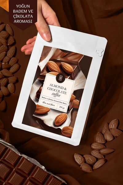 Mim and More Almond & Chocolate Coffee - Badem Ve Çikolata Aromalı Kahve Çeki...