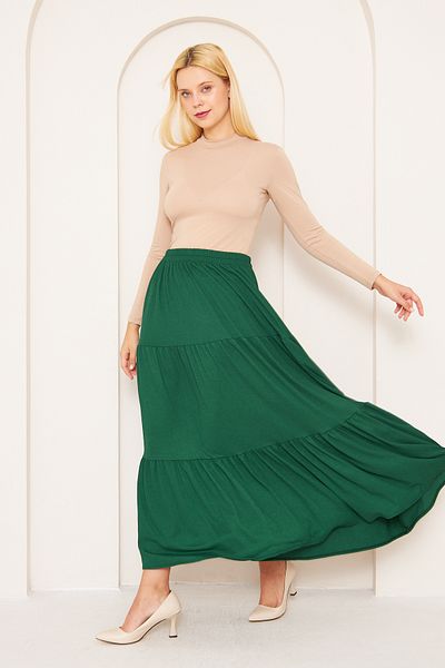 Rudaconcept Φούστα 3 στρώσεων - Hijab, Long, Mother Gift, Lover Gift