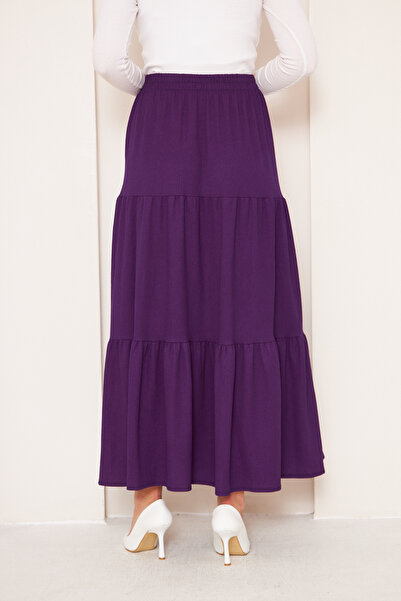 Rudaconcept 3 Layer Wrap Skirt - Hijab, Long, Mother Gift, Lover Gift