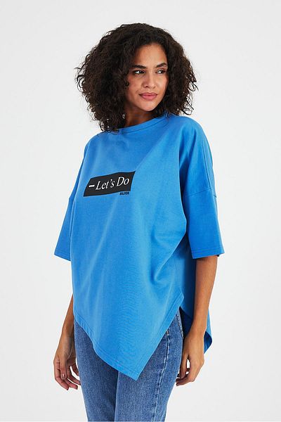 ALEXANDERGARDI Tricou oversize cu croială asimetrică (B24-00194)