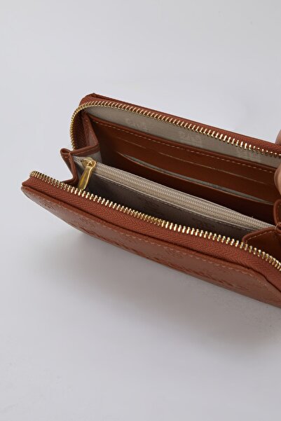 Pierre Cardin Camel Floater Women's Wallet 06Po24Y1420