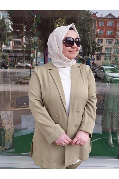 Nurcan Çetin NURCAN ÇETİN BLAZER CEKET OLİVE 24489