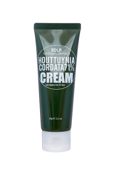 DERMA FACTORY Sensitive Skin Moisturizing Gel Cream Containing 71% Houttuynia Cordata - 60gr