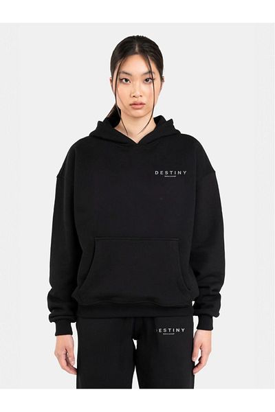 LAND MODA Ανδρικό Σετ Φούτερ και Φούτερ Destiny Printed - Hoodie