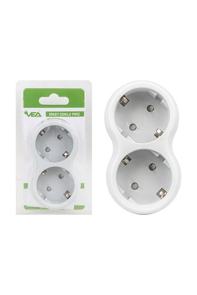 VEA VE-2211-3SGW A Classy 2-Piece Vertical Multiple Socket - Malaysia