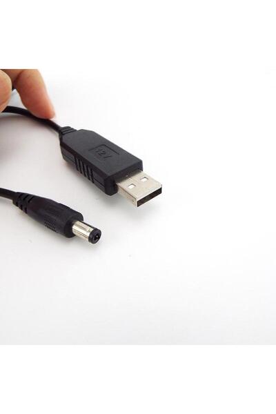 CDM Usb Voltaj Yükseltici Regülatör-Usb To 5.5*2.1mm Power Jack