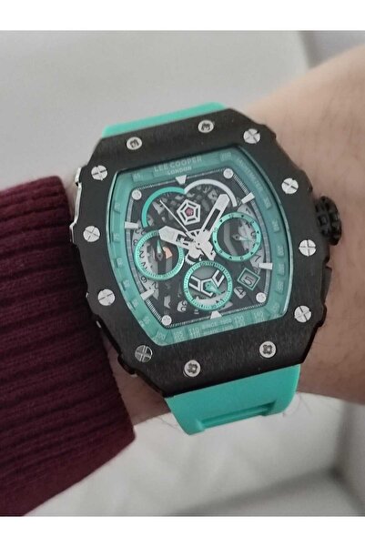 Lee Cooper LC07810-699 Erkek Kol Saati Fonksiyonlu Slikon Kordon 1872