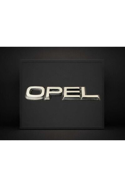 Genel Markalar İTHAL ^opel^vectra A Kasa Opel Yazısı 1988 - 1995 ''opel Bagaj...