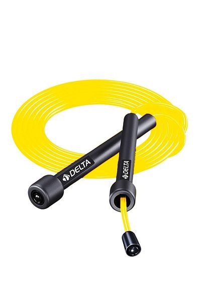 Delta 10 Pieces Length Adjustable Yellow Jump Rope