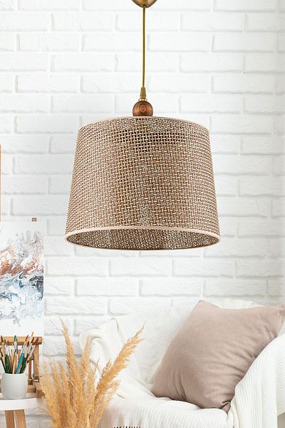 DEDE SINGLE MEMBER PENDANT CHANDELIER BROWN