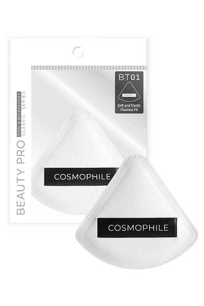 Cosmophile Beauty Pro Powder Puff - Powder Sponge with Travel Box