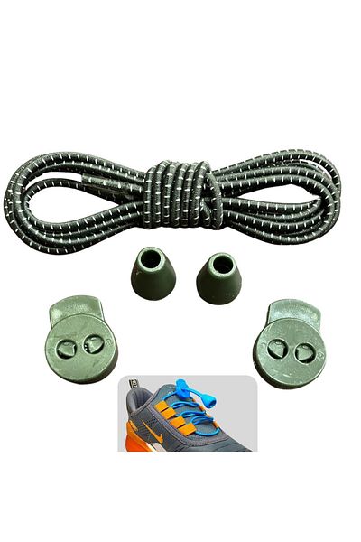 Palwin Round and Elastic Smart - New Generation Non-Tie Shoelaces 100 cm, 1 Pair