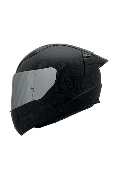 LS2 RAPID 2 - Takaroa Matte Black Helmet, Transparent Helmet and Cami Gift