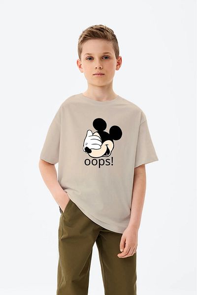 BENROMA 1 produs este un cadou pentru achiziții de 6 și peste. Tricou pentru copii unisex imprimat Oops