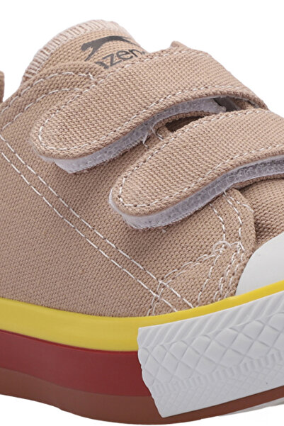 Slazenger Koala Kids Velcro Beige Casual Sneakers