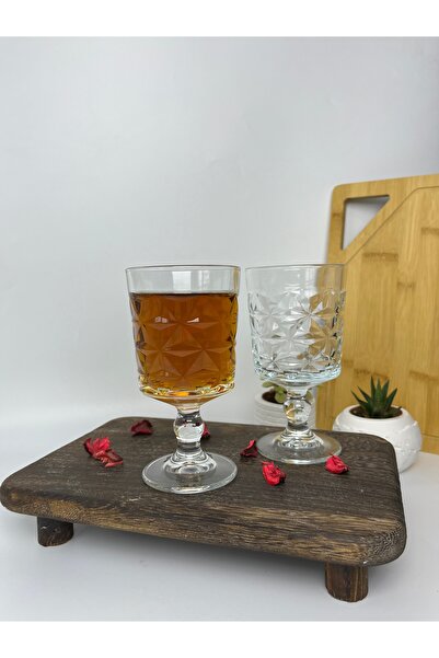 Paşabahçe Estrella Ayaklı Sunumluk Magnolia Şarap Kadehi 4'lü 340 cc 440459