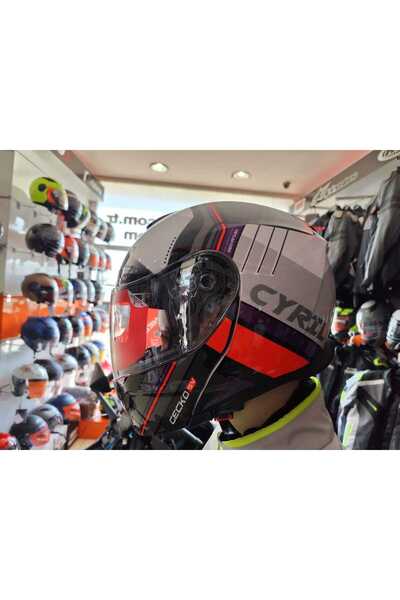 CYRILL Cyrıl Kask Fu403sv Gecko Sv Epıc B7 Gloss Pearl