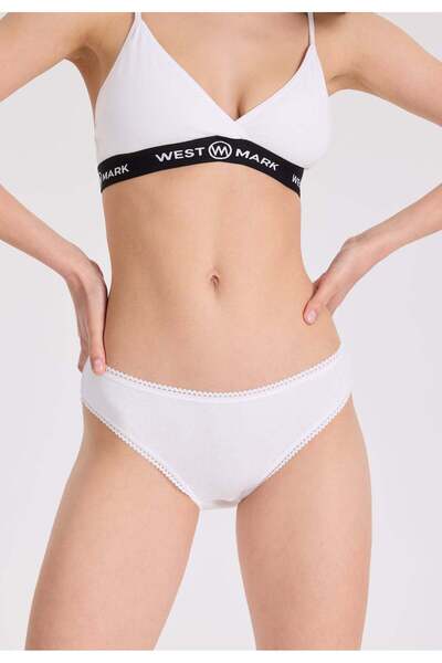 WESTMARK LONDON Γυναικεία ριμπ σλιπ 5 συσκευασιών Mini Size - Μαύρο, Λευκό, Χρώμα δέρματος Βαμβακερό EVA Rib Mini