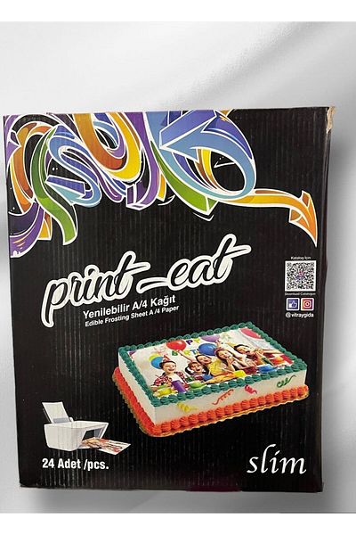 LunArt Print-Eat A/4 Renovable Picture Paper