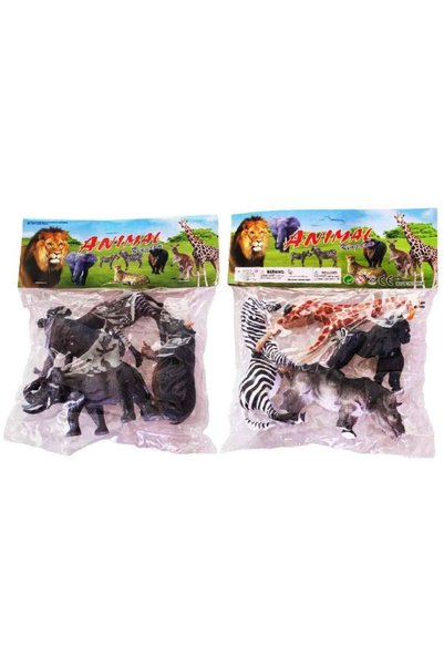 KIZILKAYA PVC Vahşi Hayvanlar 4 Parça Büyük Boy