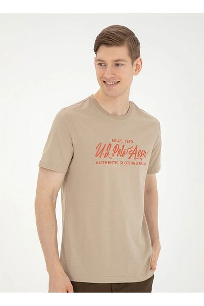 U.S. Polo Assn. Η.Π.Α. Polo Assn. Ανδρικό T-Shirt με λαιμόκοψη - ANTI DMLS