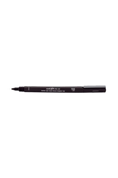 UNİ-BALL Uni-Ball Acrylic Drawing Pen - 0.8 MM Black Fine Line Pin, 12 pcs (S)