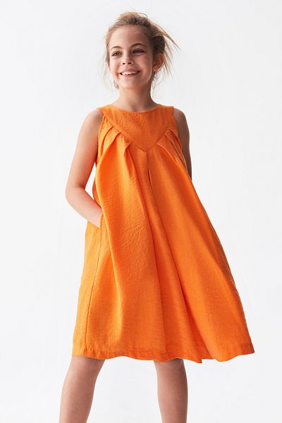 nk kids 76312 Girl's Orange September Gilet