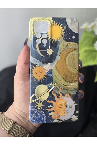 SUPER FRAME حافظة هاتف شفافة مطبوعة متوافقة مع هاتف Xiaomi Redmi Note 11S - Note 11