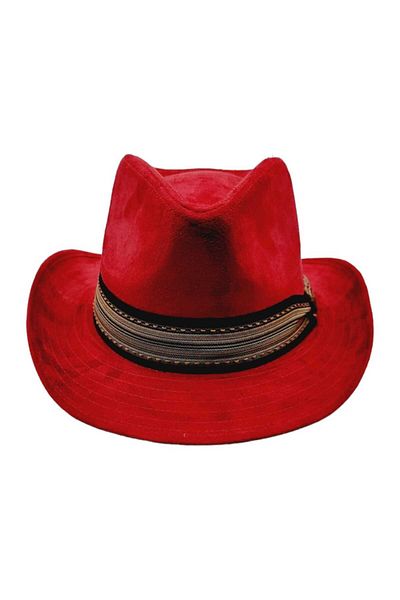 Mood Agenda Unisex Nubuck Cowboy Fedora Hat