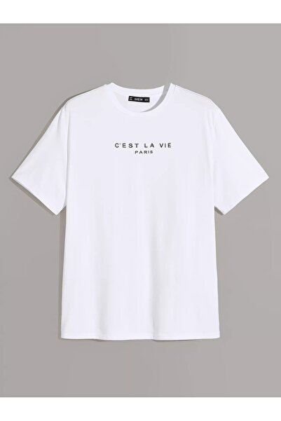 Hunors Sportswear & Company Ανδρικό μπλουζάκι White Oversize Hypemode Printed...