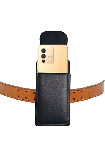 EXENAR Vivo V23 - Curea și husă din piele artificială