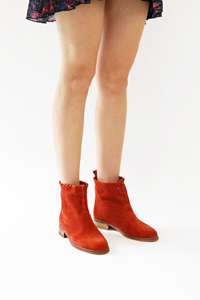 Elile Shoes Hakiki Deri 34-35-41-42-43-44 Numara Kadın Yazlık  Çizme