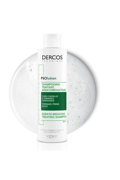 Vichy Dercos Psolution - Pullanmaya Ve Kabuklanma Karşı Şampuan 200 ml