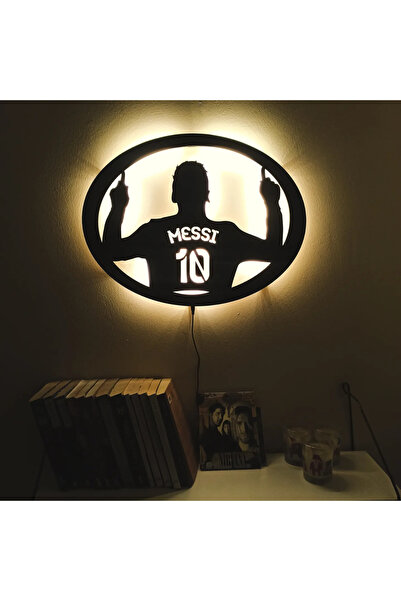 FOREVHOME Lionel Messi Led Işıklı Tablo