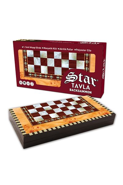 Star Oyun Star Tavla1021088 Polyester Sahara Large
