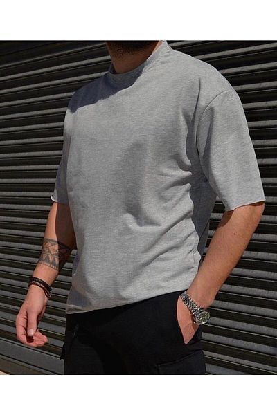 viperkombin Μπλουζάκι Oversize Oversize με χοντρό ύφασμα - 2 κλωστές