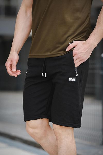 Oksit Ανδρικό σορτς βερμούδας Rika Ottoman Woven Slim Fit Lycra